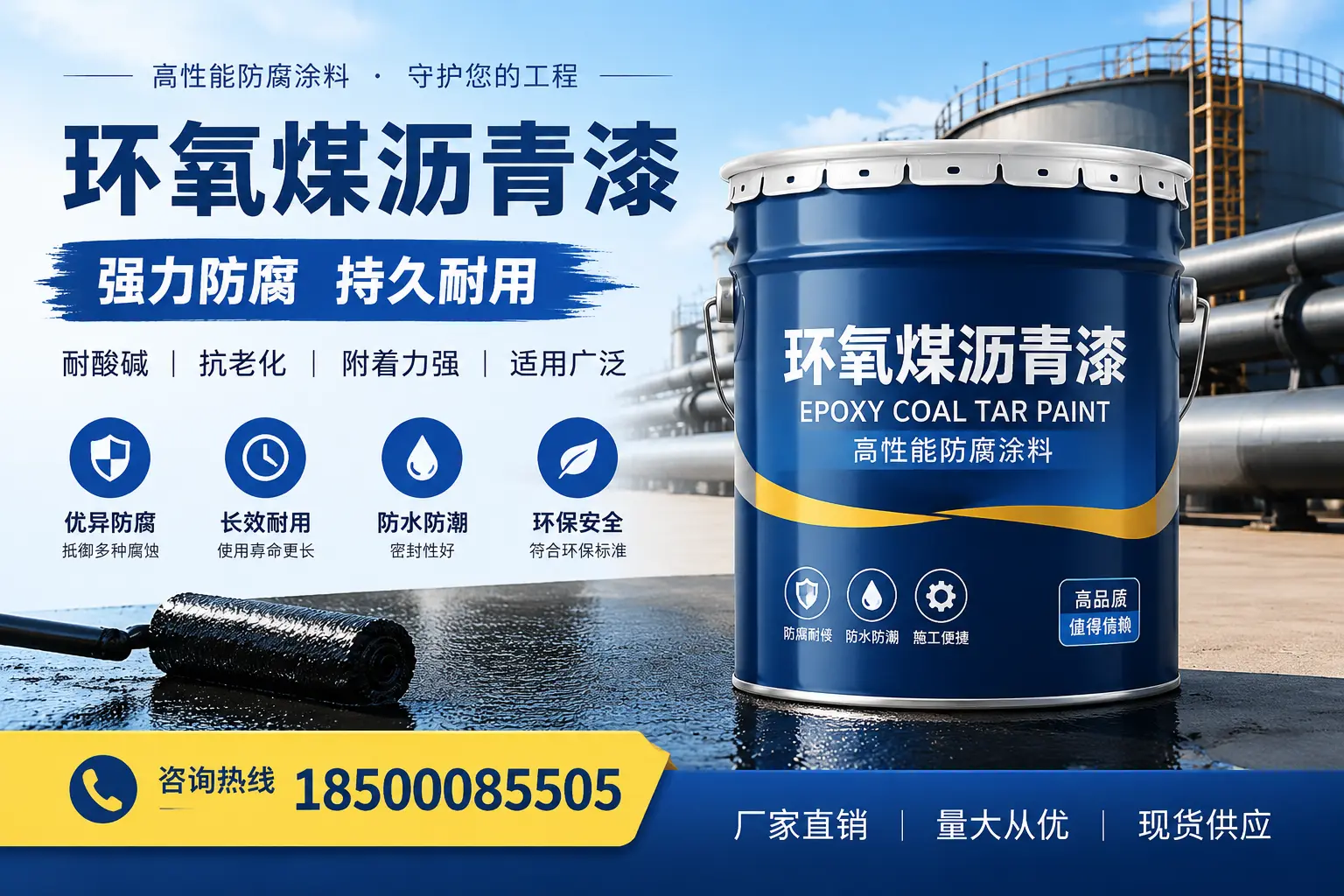 环氧煤沥青漆在防腐领域的重要性,成都行业动态