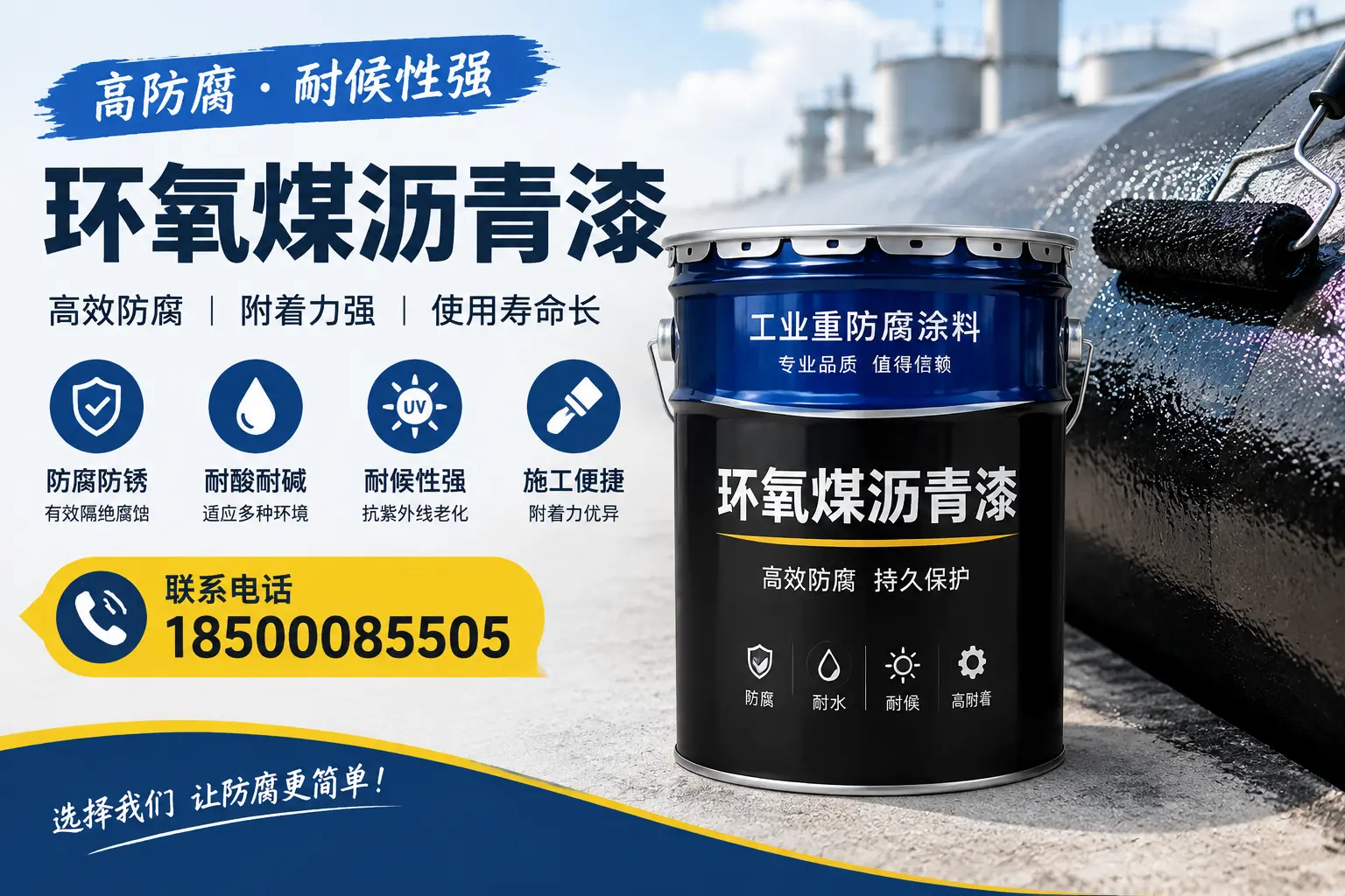 环氧煤沥青漆在防腐领域的重要性,成都行业动态
